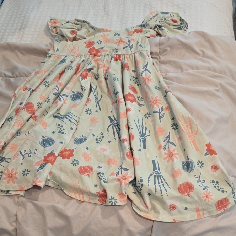 Floral Kids Dress - Multicolor